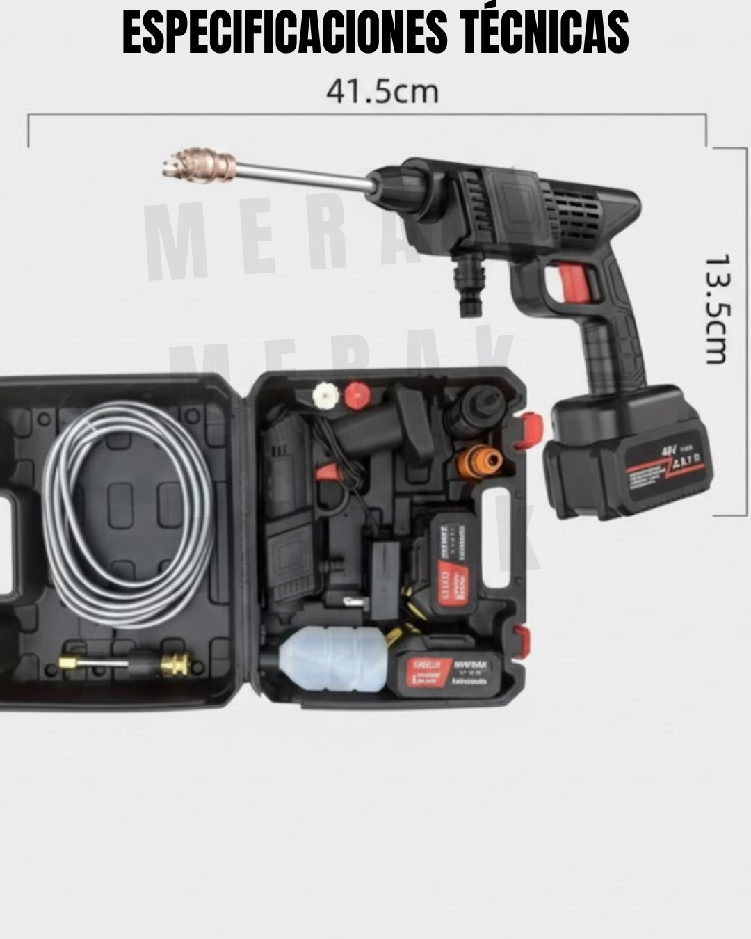 COMBO HIDROLAVADORA CON ACCESORIOS + ASPIRADORA MULTIFUNCIONAL💦