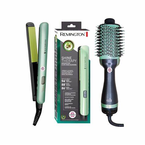 COMBO AGUACATE PLANCHA + SECADOR + CEPILLO + REGALO RIZADORA