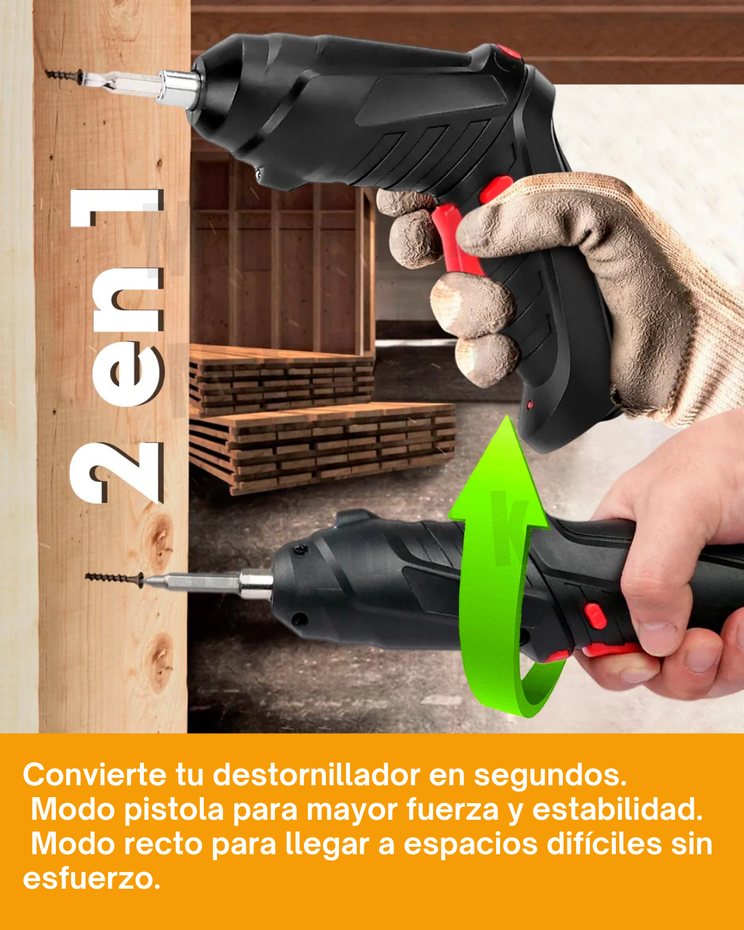 Super Combo de Herramientas Profesional: Destornillador Eléctrico + Set de Raches +  Accesorios🛠️