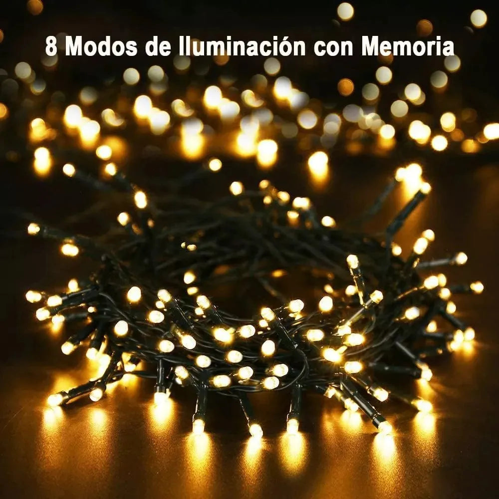 Compra 1 Lleva la 2 gratis ✨Luces Solares Navideñas (20 metros)