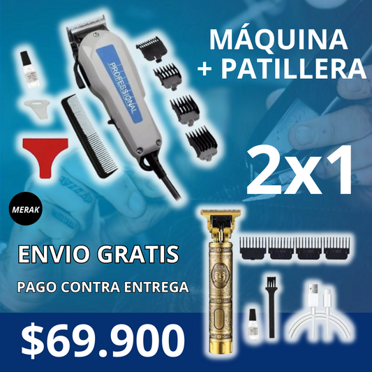 Super combo Maquina + Patillera🔥