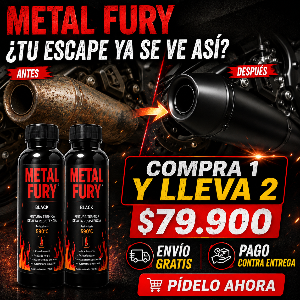 METAL FURY | RECUPERA LAS PIEZAS METALICAS 🔥⚫ 2x1