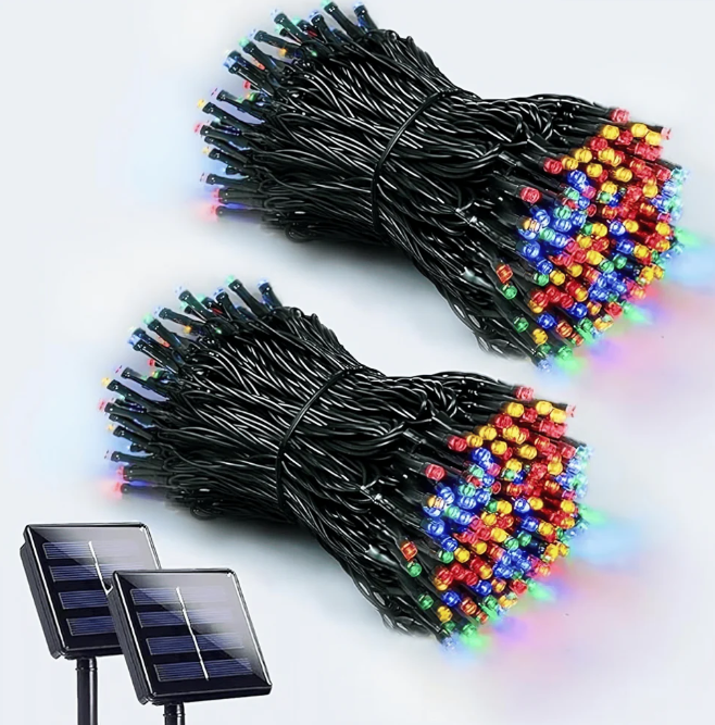 Compra 1 Lleva la 2 gratis ✨Luces Solares Navideñas (20 metros)